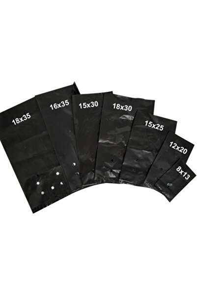 Harman Sera Plastik 15x25 Cm Fide Torbası, 300 Adet Peyzaj Torbası Meyve Port...