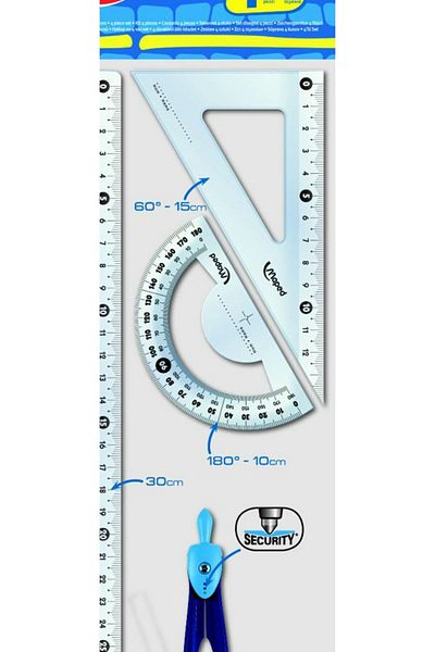 Maped 30 cm Maxi Ruler Set - 4 Pieces 899218