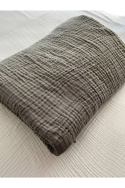 Mrmemo Muslin Bedspread Pique Queen Size 240x240cm
