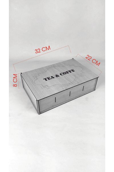 BAAÇ Tea Coffee Box Wooden