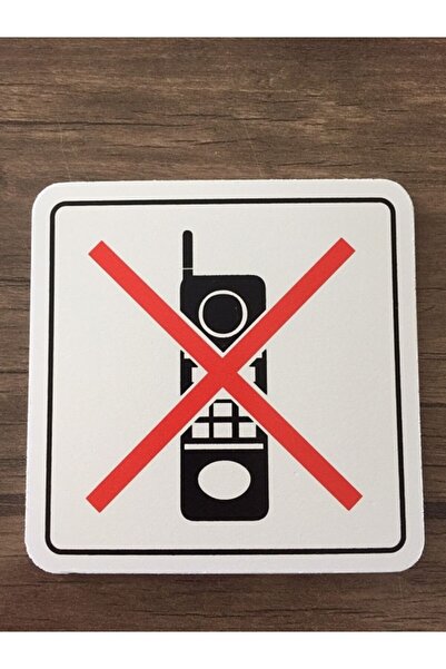 İzmir Fırça رموز PVC الأنيقة (الهاتف المحمول محظور 12 12 سم)