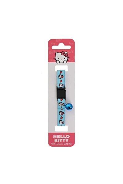 Hello Kitty Zilli Kedi Boyun Tasması 20-30cm Turkuaz
