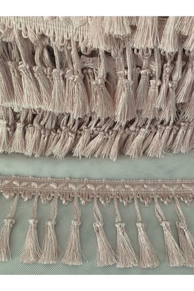 lovelyhome35 Pudra Perde Saçak-perde Püskül-perde Kenar Süsü