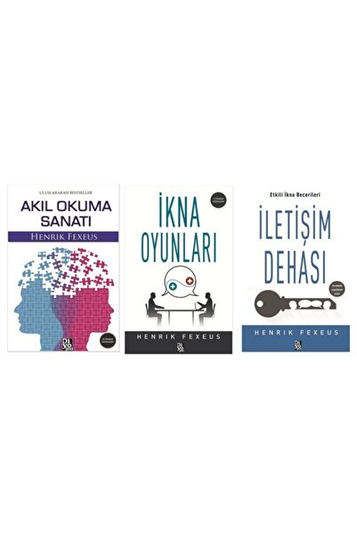 Diyojen Yayıncılık Akıl Okuma Sanatı-ikna Oyunları-iletişim Dehası (3 Kitap)