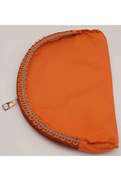 angel çanta aksesuar لون أسمر D موديل 30x20 بطانة مخيطة - بسحاب