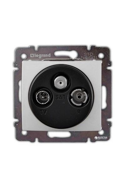 Legrand Valena White TV Rd Sat Plug