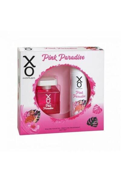 Xo Marka: Pink Paradise Eau De Toılette 100ml Kadın Parfüm 125 Ml Deodorant 8690605054878