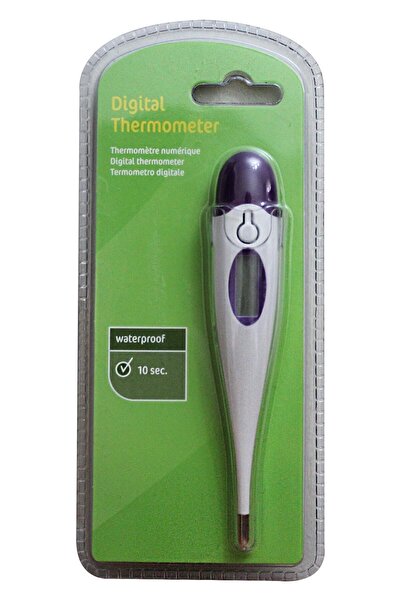 KERBL Yüksek Hassasiyetli Hayvanlar Için Derece Su Geçirmez Dijital Termometre