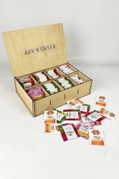 BAAÇ Tea Coffee Box Wooden