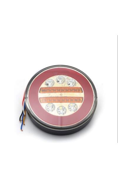 AHMET OTOMOTİV Universal Neon Hamburger Stop Lambası 12v 4 Fonksiyonlu 12v Uy...