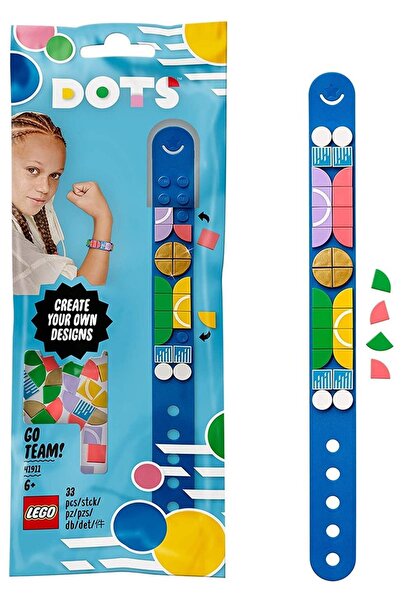 LEGO Marka: 41911 ® Dots Go Team! - Takım Bilekliği /33 Parça / +6 Yaş Katego...