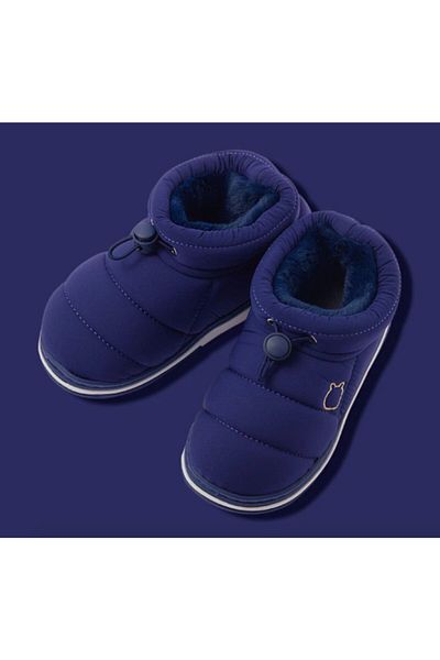 Petityu Bunnies In Town - Easy Wear Boots με γούνα στο εσωτερικό - Snow Boots - Σχολικά παπούτσια