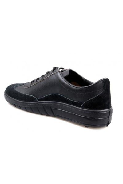 YILMAZ Mekap Hakiki Deri Hafif Iş Ayakkabısı Siyah 40/45