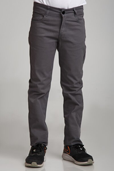 Dragora Spor Model Füme Likralı Canvas Okul Pantolon