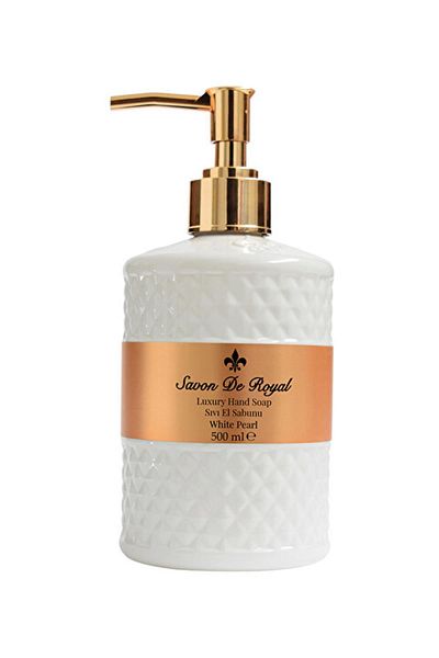 Savon De Royal 500 ml White Pearl Luxury Vegan Liquid Soap - Musk, Vanilla