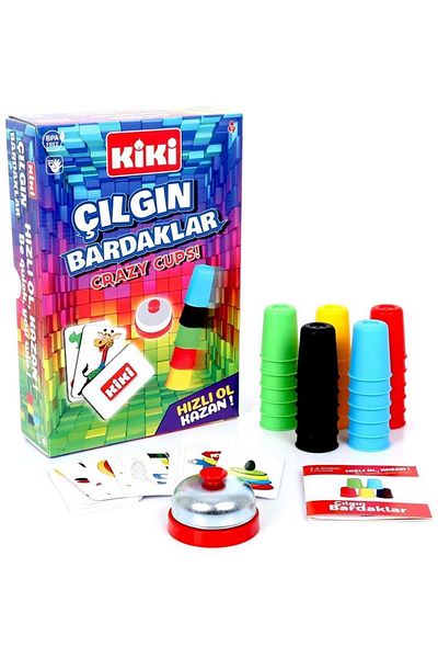 Erdem Oyuncak Brand: Kiki Crazy Cups Game Category: Other Game Suits