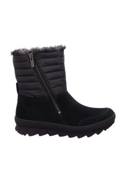 Legero Γυναικείες Μπότες 2 009900 0000 Novara Gorotex Suede Black
