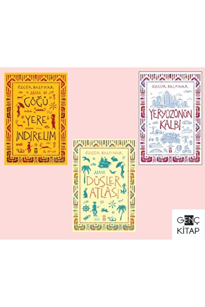 Genç Timaş Göğü Yere Indirelim Serisi 3 Kitap Set Özgür Balpınar Yeryüzünün Kalbi Düşler Atlası