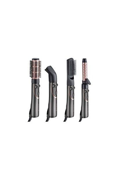 Remington As8606 Model Metallic Gray Hair Styling Set - Curl and Straight Confidence