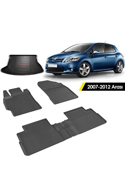 Sahler Toyota Auris Havuzlu Paspas Ve Bagaj Havuzu 4.5d Paspas Ve Bagaj Havuzu