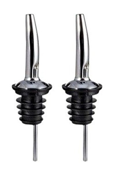 yeni11 Çelik Şişe Akıtıcı 2li Şarap Şişesi Bijon