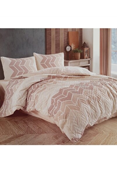 Kristal Set cuvertură de pilota matlasată Ahlem Brown Ranforce Double