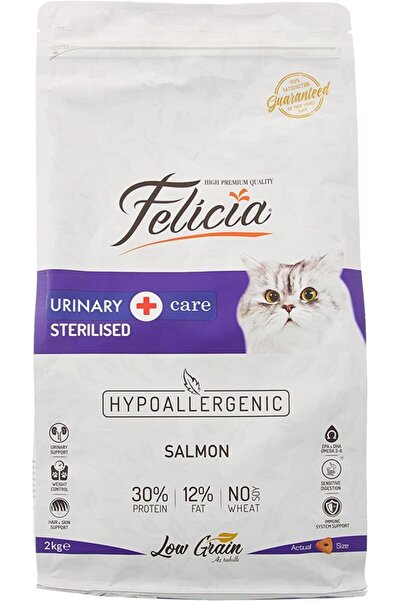 Felicia Light Sterilised Düşük Tahıllı Somonlu Kısırlaştırılmış Yetişkin Kedi...