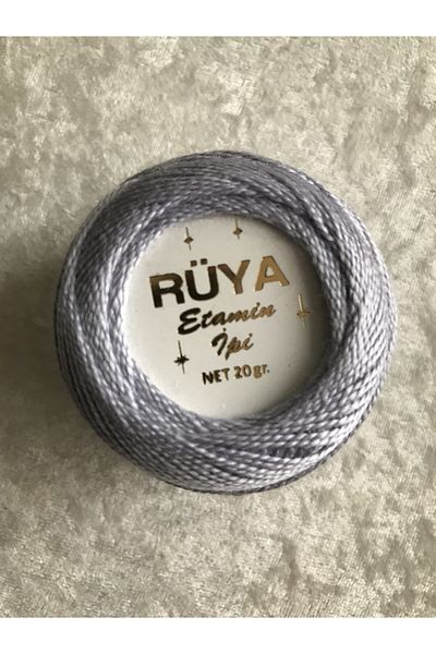 Rüya Etamine Embroidery Floss 20 Gr Color: Gray