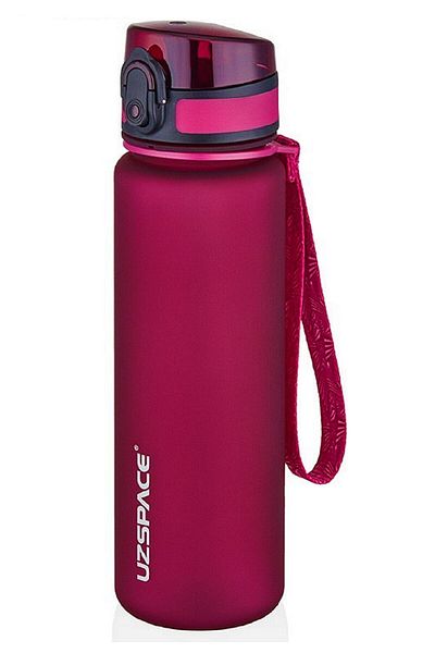 Uzspace Pink Unbreakable Water Bottle 3026 500 Ml