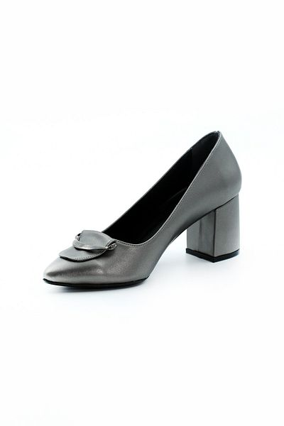 Gül Kundura Casual Heeled Shoes with Buckle Front