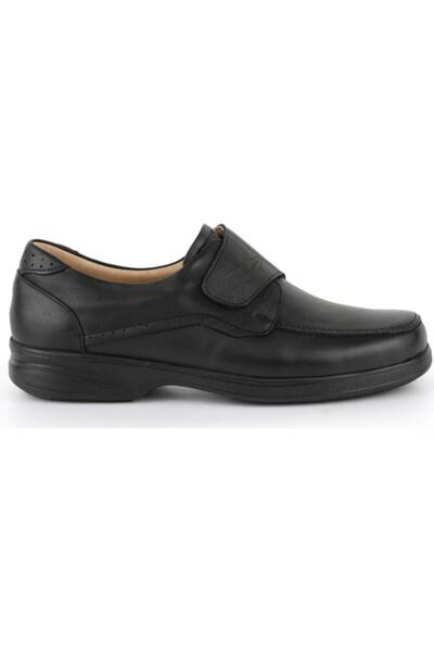 Generic Brand Pantofi pentru bărbați Black Dia Comfort pentru diabetici, comp...