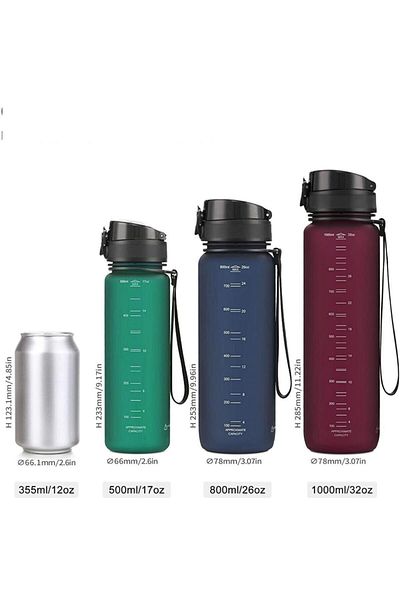 Uzspace 800 Ml New Collection 3053 Tritan Plum Water Bottle