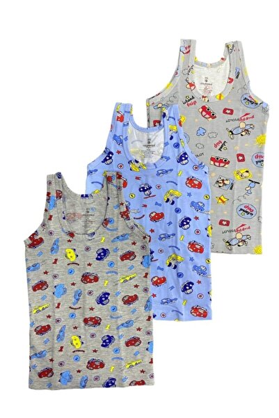 Ervanur Boy's Patterned Athlete 3-Pack