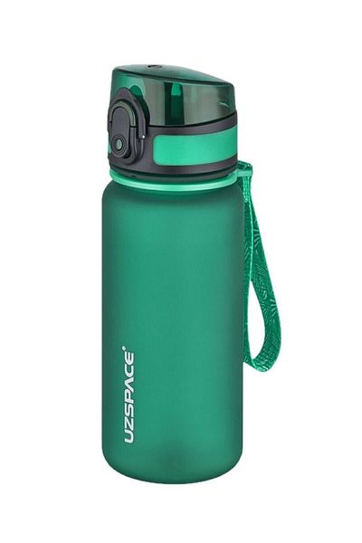 Uzspace 350 Ml Minisize New Collection 3034 Tritan Dark Green Water Bottle