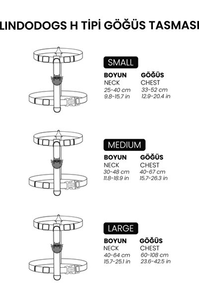 Genel Markalar Brazil H Tipi Göğüs Tasması