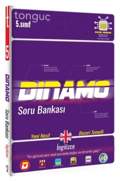 REHBER MATEMATİK YAYINLARI Tonguç Akademi 5. Sınıf Ingilizce Dinamo Soru Bankası