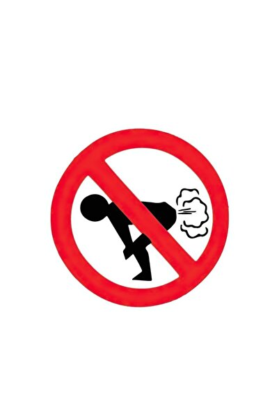 TSC Osurmak Yasaktır Komik Araba Sticker Yapıştırması 13cm