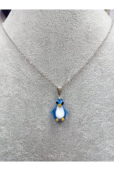 nazarboncuğu قلادة البطريق الزجاجية