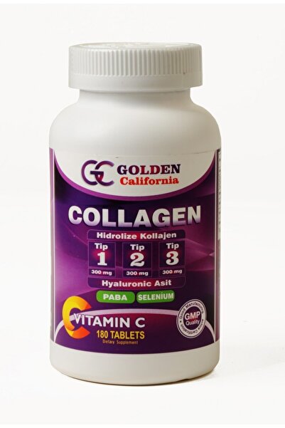 Golden California Hidrolize Collagen Tip 1-2-3 (balık,tavuk,sığır) Vitamin C ...