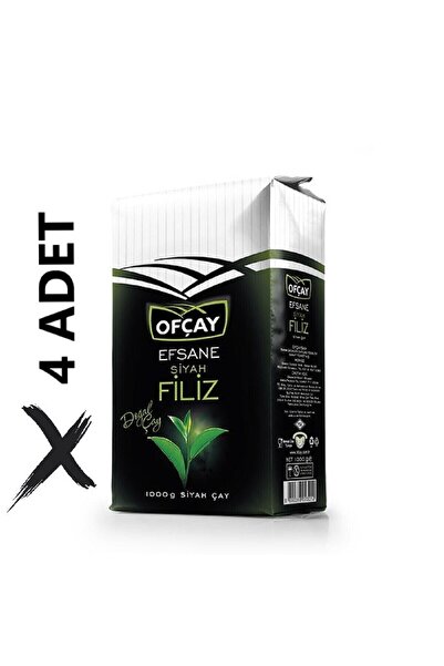 DEMÇAY Ofçay Efsane Filiz Çayı 1000grx4 Avantajlı Set