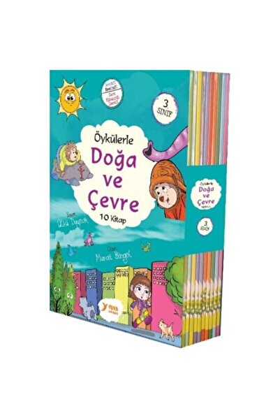 Yuva Yayınları Öykülerle Doğa Ve Çevre 3. Sınıflar Için 10 Kitap Set Ülkü Duysak