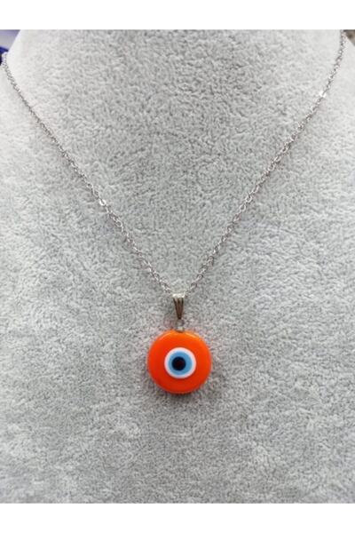 nazarboncuğu قلادة مستديرة - تفاصيل خرزة عين الشر