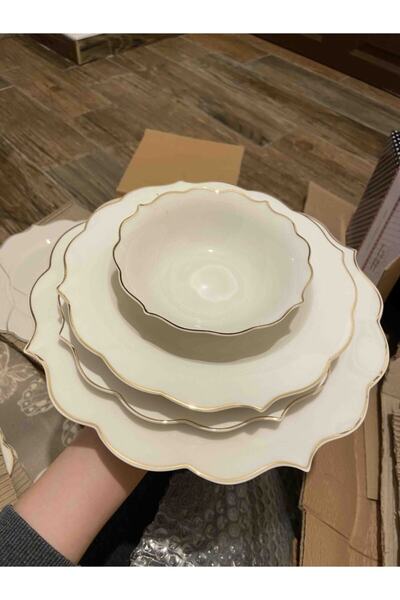 Pink&More 24 Parça 6 Kişiliik Yemek Takımı