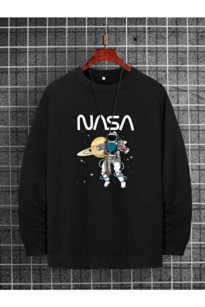 Deocept Унісекс-светр Uzay Desenli Siyah