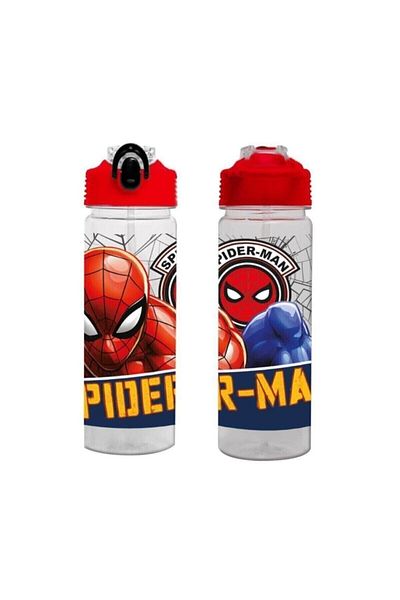 Mikro Spiderman----1 Piece---- PC Water Bottle Hawk Red Web 44113