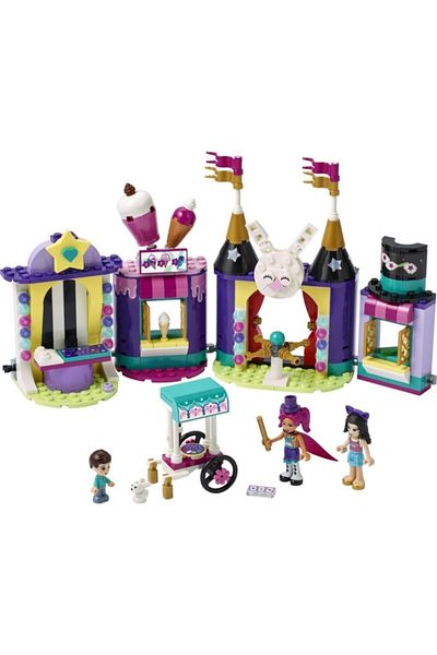 LEGO Friends Magic Amusement Park Stands 41687 - Carnival Toy Construction Set (361 Pieces)