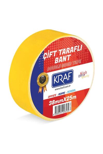 KRAF DVOSTRANA TRAKA 38mm x 25m 2538G