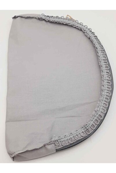 angel çanta aksesuar D Model 30x20 Cm Dikilmiş Fermuarlı Astar Gri Renk