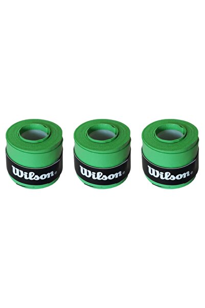 Wilson Comfort Bowl O'grips 3 Adet Grip, Tenis Raketi Gribi Yeşil