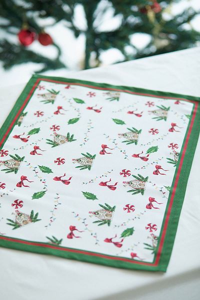 AYSHOME 2-Piece New Year's Placemat